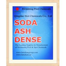 Grado industrial Soda Ash Dense (carbonato sódico anhidro)